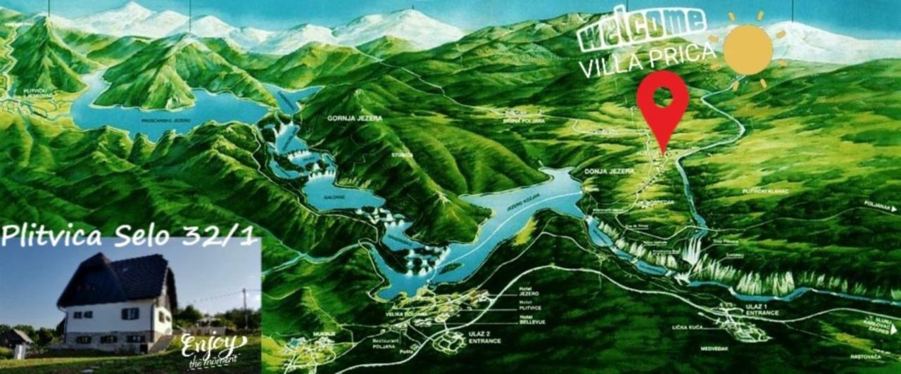 B&B Plitvice Lakes Villa Prica Plitvica selo Eksteriør billede